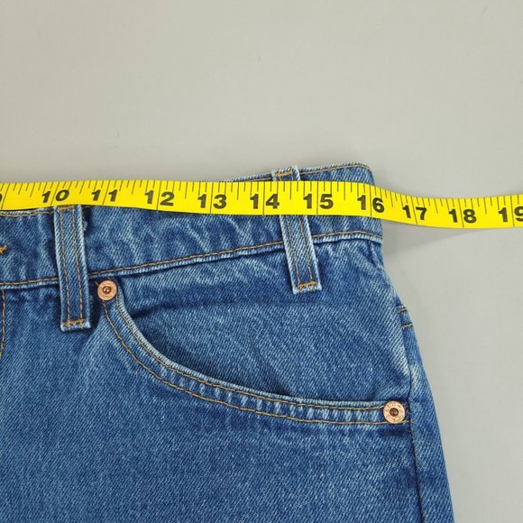 VTG Levis 517 Jeans Men 34x30 Mea 32x30 Bootcut Orange Tab No Care Tag 60s 70s - Picture 4 of 10